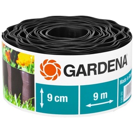 GARDENA Rasenkante Garten-Einfassungsrolle Kunststoff Schwarz