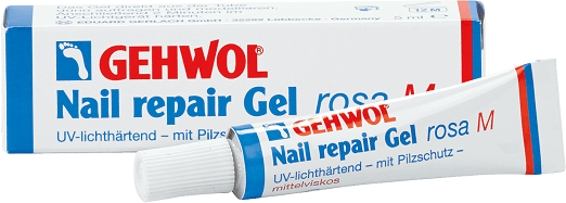 GEHWOL Nail Repair Gel mittelviskos M Rosa 5ml
