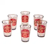Marrakesch Orient & Mediterran Interior Orientalisches Teeglas 0,12 l 6 St.