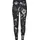 URBAN CLASSICS Girls Tech Mesh AOP Leggings dark flower aop, 122/128