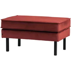 Hocker Rodeo Samt, Rot