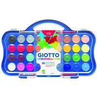 giotto-fila Farbkasten 36 St. Blau/Grün/Rot/Schwarz/Weiß