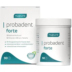 Nupure Probadent Forte 3 Bakterienkultur 5 Mrd Kbe 90 St