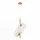 Licht-Erlebnisse Einkon 3-flg. E27 165 cm rund Gold/Weiß