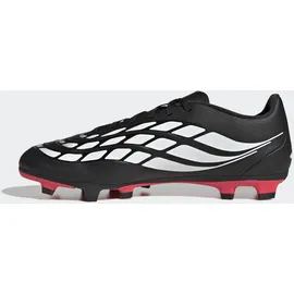 adidas Predator Club MG/FG Herren core black/cloud white/lucid red 39 1/3