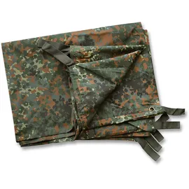 Mil-Tec Tarp Mehrzweckplane Flecktarn Einheitsgröße