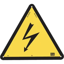 Catu Hinweisschild Blitz""