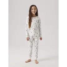 NAME IT Schlafanzug NAME IT "NKFNIGHTSET JET STREAM BUTTERFLY NOOS", Mädchen, Gr.