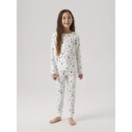 NAME IT Schlafanzug NAME IT "NKFNIGHTSET JET STREAM BUTTERFLY NOOS", Mädchen, Gr.