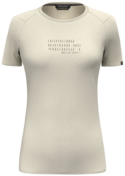 Salewa Pure Box Dry - T-Shirt - Damen - Beige - I40 D34