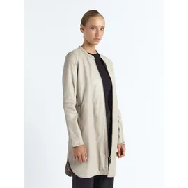 Maze Damen, Ledermantel 4202040 Greige 3XL - 3XL