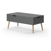 Vicco Couchtisch Riga 100 x 50 cm ausziehbar