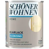 SCHÖNER WOHNEN-Farbe Home Klarlack 2445.0750.0 (Farblos, 750 ml, Glänzend)