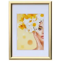 Ideal Trend Bilderrahmen Kunststoffrahmen Gold 30x30 cm Collage