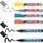 edding Flipchart-Marker 1,0 - 5,0 mm 6 St. Gelb/Orange/Schwarz
