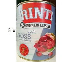 Rinti Kennerfleisch Pferdefleisch 6 x 800 g