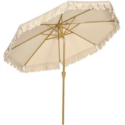 Outsunny Sonnenschirm Polyester, Stahl