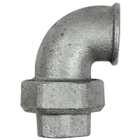 Riegler Verschraubung Bogen 96 IG/IG, Rp 3/4, schwarzer Temperguss