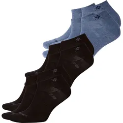 Burlington Damen Sneaker Socken Everyday 4er 6er 8er Multipack in 36-41 Schwarz