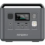 AFERIY 512Wh Tragbare Powerstation Mobiler Stromspeicher mit 230V Steckdose, Mobile Stromversorgung mit LCD-Anzeige für Party, Camping, Wohnmobil, Heimwerken