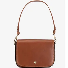 Jekyll & Hide Paris Schultertasche Leder 22 cm braun