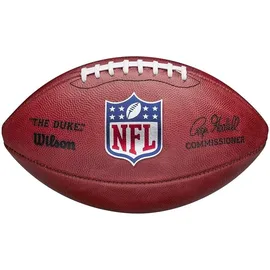 Wilson American Football NFL Duke, Offizielle NFL-Größe, Horween-Leder, braun