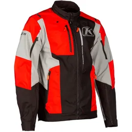 Klim Dakar Textiljacke Schwarz/Grau/Rot M