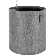 LECHUZA Trendcover Ø 32 x 33 cm filz dark grey
