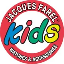 Jacques Farel Hayfield Herz Öko Kinder-Armbanduhr 9999 Analog Quarz Stoffband Lila/Pink