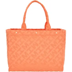 HEY MARLY Shopper Terry Pattern Tote Bag orange