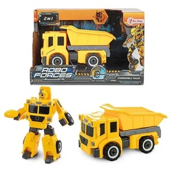 Toi-Toys Roboter Verwandlungs Roboter Kipper Lastwagen