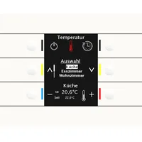 MDT Bedienzentrale Smart 86 Farbdisplay rws/glän BE-BZS86.01