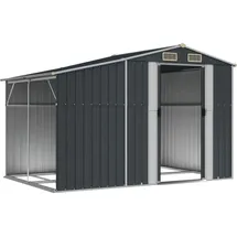 vidaXL Gerätehaus 2,77 x 1,93 m Anthrazit