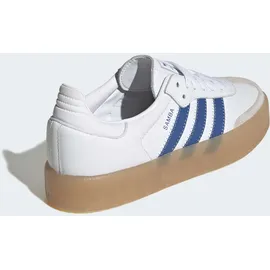 adidas SAMBAE Damen Weite E Blau/Weiß 38,5
