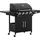 Outsunny Gasgrill Grillwagen 132,4 x 55 x 109 cm Schwarz