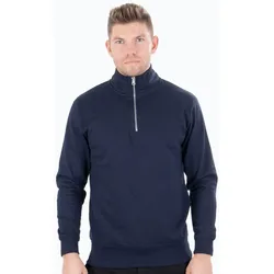 Viertel Zip -Schweiß - Marine - Mann - TeeShoppen