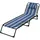 marbueno summer Marbueno Faltbare Liege 190 x 58 x 27 cm Blau