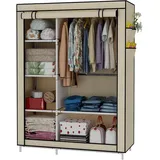 LuxusKollektion Büromöbel-Set Kleiderschrank Faltschrank Wäscheschrank Canvas 105 * 45 * 170 cm