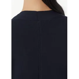 Comma, Feinstrick-Cardigan mit Ajour-Detail Blau L