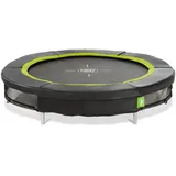 EXIT TOYS Exit Bodentrampolin Silhouette sports Ø 183 cm Schwarz