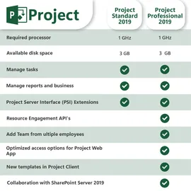 Microsoft Project Professional 2021 ESD ML Win