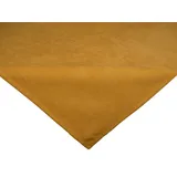 beties Mitteldecke FarbTon (1-tlg, 1 Stück Mitteldecke), Chenille-Haptik Raumausstatter Qualität ca. 80x80 cm curry-gelb gelb 80 cm x 80 cm