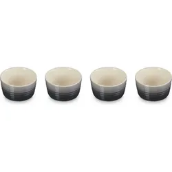 Le Creuset Formen zum Backen und Servieren 8 cm grau 4 St.