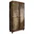Massivmoebel24 Schrank Altholz 90x38x175 mehrfarbig lackiert FREEZY 38