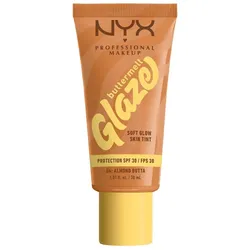 NYX Professional Makeup Buttermelt Glaze LSF 30 Foundation 04W - ALMOND BUTTA ml Coral 