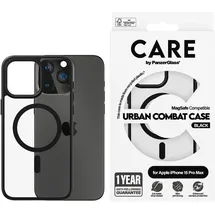 care by panzerglass iPhone 15 Pro Max Urban Combat Case schwarz