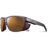 Julbo Shield Reactiv 2-4 Polarized Sportbrille (Größe One Size, schwarz)