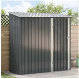 vidaXL Gartenhaus 2,03 x 0,86 m Anthrazit