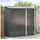 vidaXL Gartenhaus 2,03 x 0,86 m Anthrazit