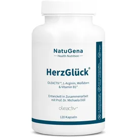 NatuGena HERZGLÜCK L-Arginin+Weißdorn Kapseln 120 St.